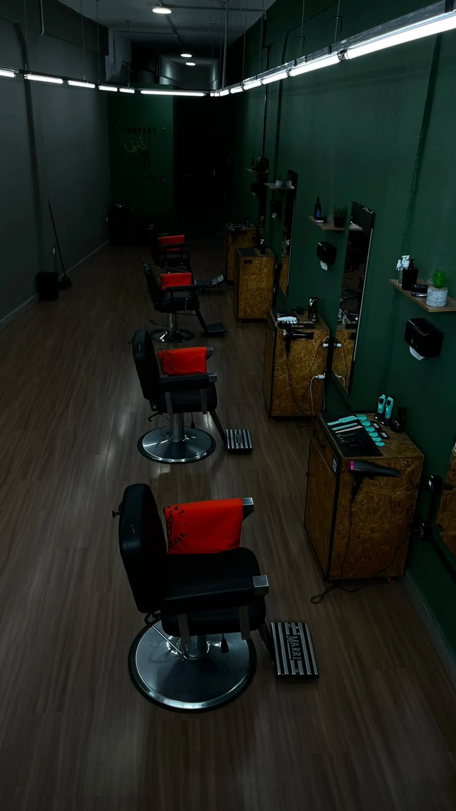 Ambiente interno da MB Company Men